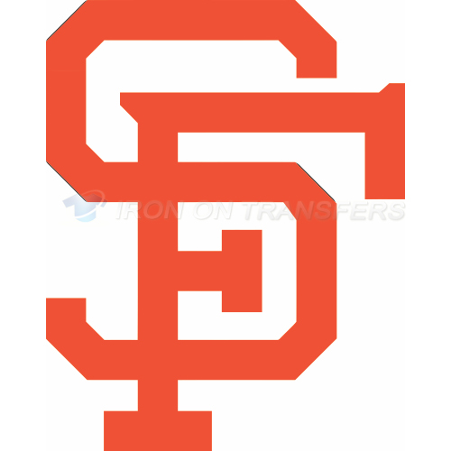 San Francisco Giants Iron-on Stickers (Heat Transfers)NO.1883